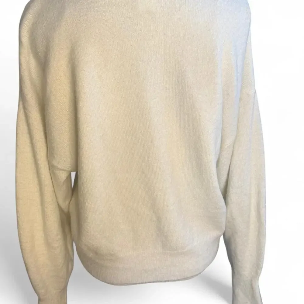 H&M Conscious Collection Sweater with Chunky Necklace Detail.